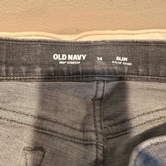 Old navy 360 stretch 14 slim boys jean - Picture 2 of 2